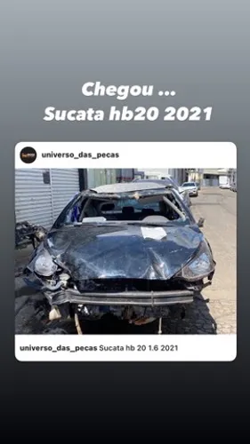 Sucata hb20 2021 1.6