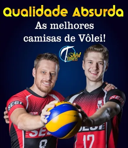 Uniformes de Vôlei, Voleibol, Futevôlei, Camisas e shorts