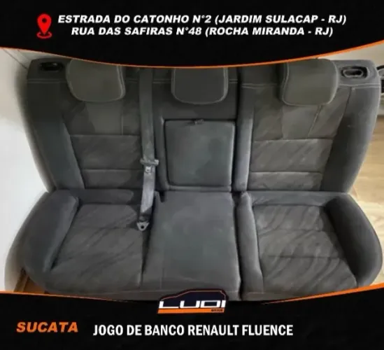 jogo de banco renault fluence 