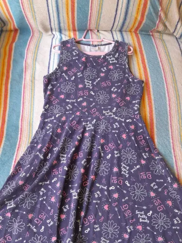 Vestido Floral Azul e Rosa Lindo! Marlan