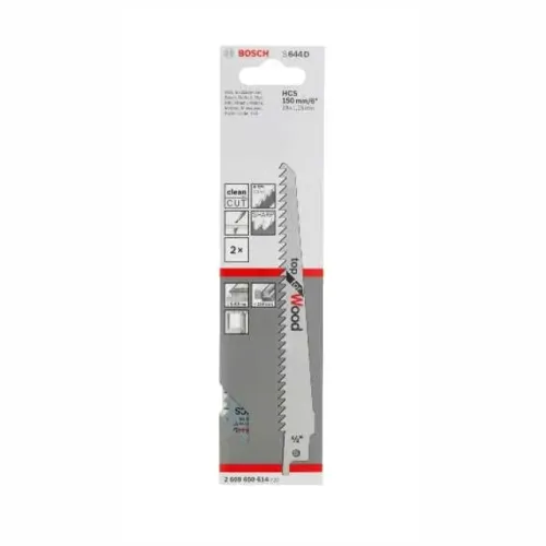 Bosch Lâmina De Serra Sabre S644D Top For Wood