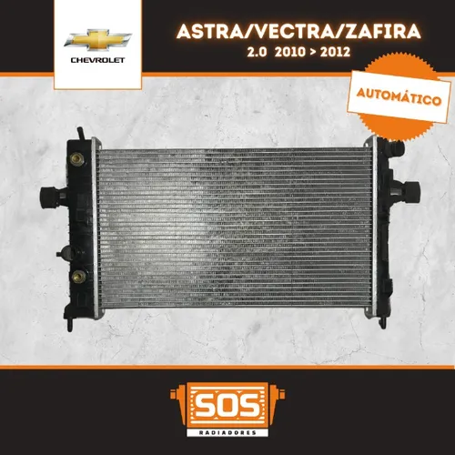 Radiador Chevrolet Astra/Vectra/Zafira (AUT) 2010/2012