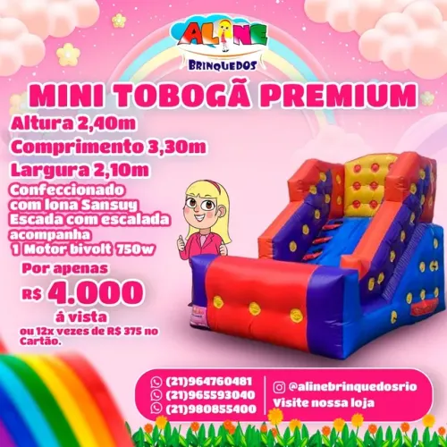 Mine tobogã 