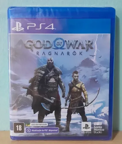 Jogo God of War Ragnarok Ps4 Mídia Física Usado Original