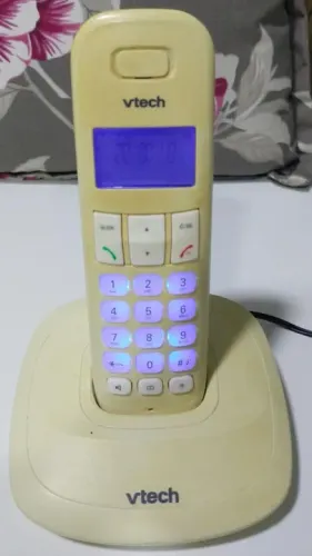 Telefone Sem Fio Vtech Vt650w com Identificador De Chamada