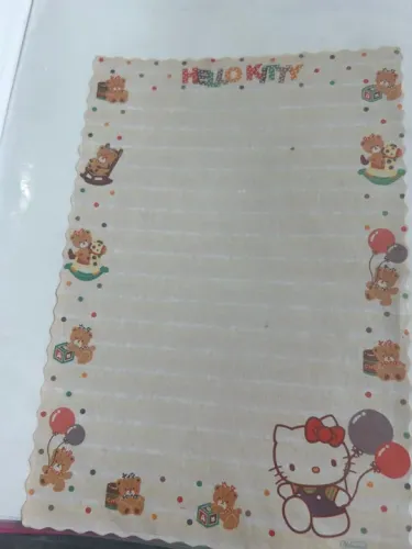 Kit papéis de carta hello kit