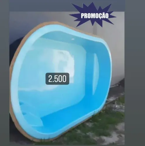 Piscina de Fibra 2,50m - PROMOÇÃO!