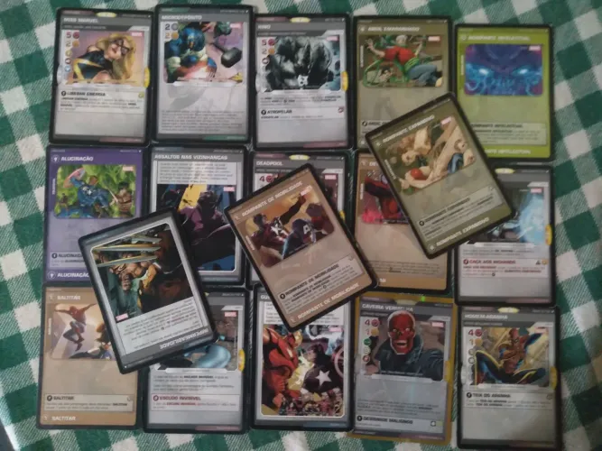 CARTAS CARDS BATTLE SCENES MARVEL