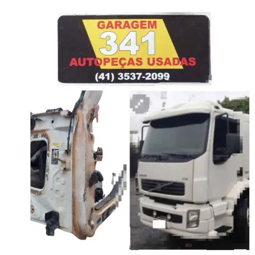Recorte cabine coluna motorista Volvo VM 