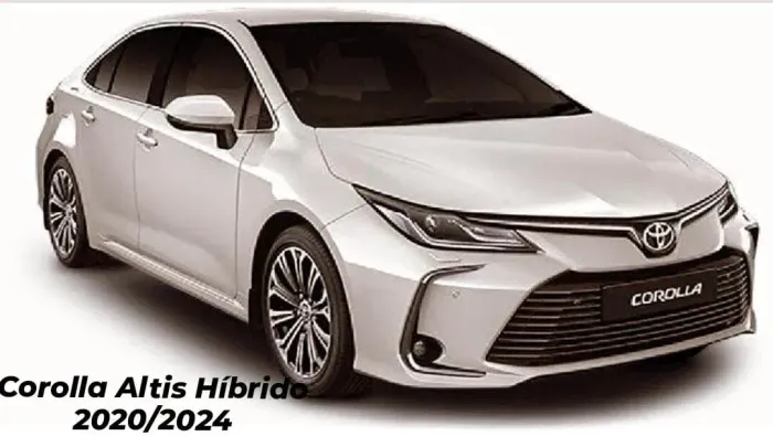 Corolla Hibrido 2024 para retirada de peças .