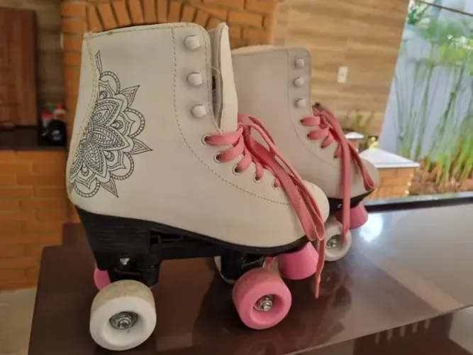 PATINS FUN EM EXCELENTE ESTADO COM POUCO USO