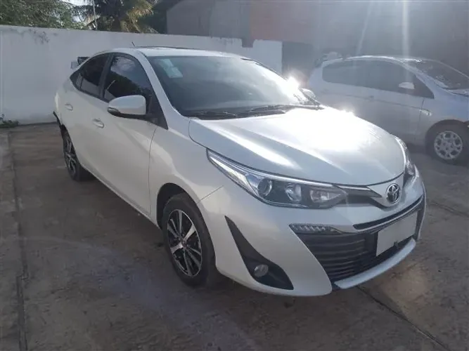 Sucata Toyota Yaris Sedan XLS 1.5 Automático 2022 Motor Cambio Suspensão Porta Airbag 