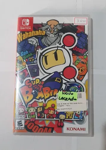 Super Bomberman R - Nintendo Switch - Novo Lacrado