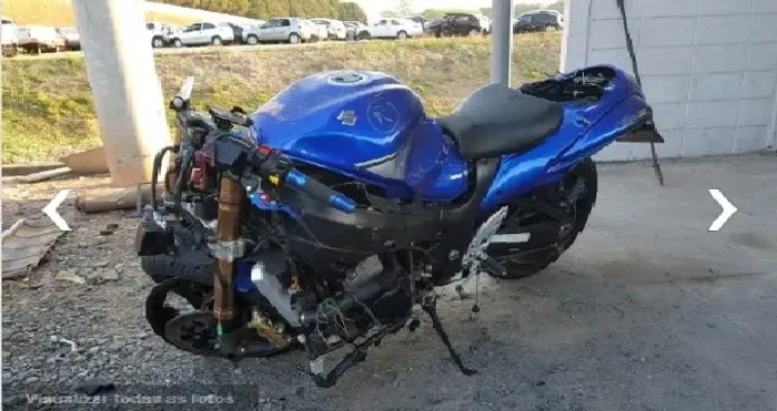Sucata de moto para venda de peças Suzuki Hayabusa1300 2016 2017