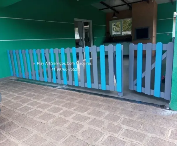 E cerca de madeira que você procura????.