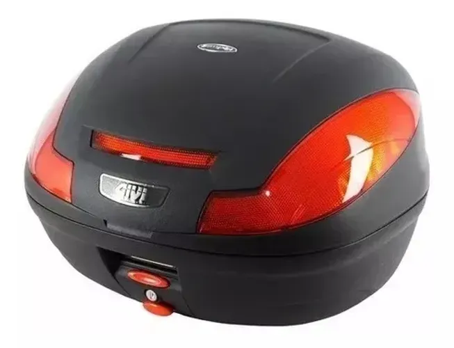 Bauleto 47 Litros MONOLOCK SIMPLY Lente Vermelha GIVI E-470N