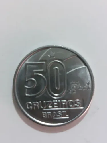 Moeda 50 cruzeiros 1990