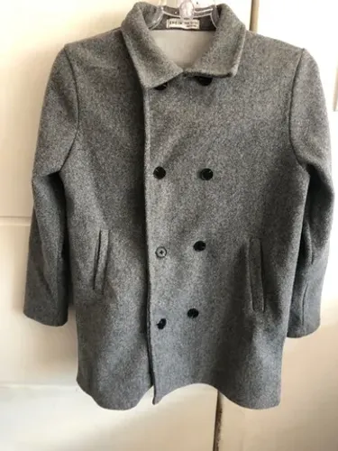 Sobretudo de lã casaco inverno infantil tam 11-12 Shein