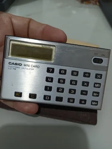 calculadora Casio antiga