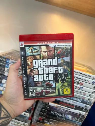Jogo Grand Theft Auto IV GTA IV PS3 || USADO || Loja Física