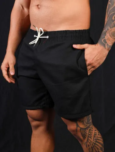 Shorts Preto Masculino - Conforto e Estilo para o Verão