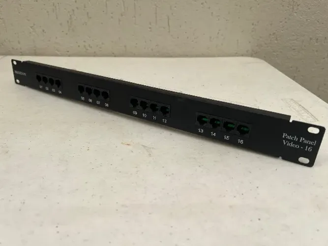 PATCH PANEL 16 PORTAS CFTV