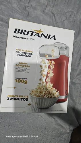 Pipoqueira elétrica Britânia 220V
