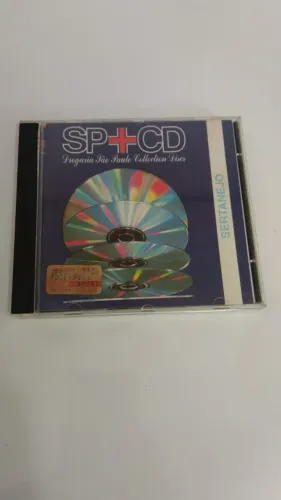 CD drogaria são paulo sertanejo SP+CD usado com 2 cds