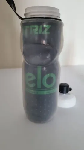 Squeeze Garrafa térmica Elo Triz 600ml + brinde