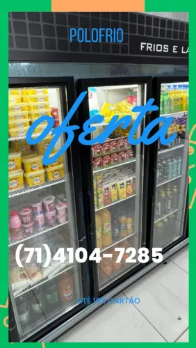 REFRIGERADOR 5 PORTAS FRIOS E LACTICÍNIOS