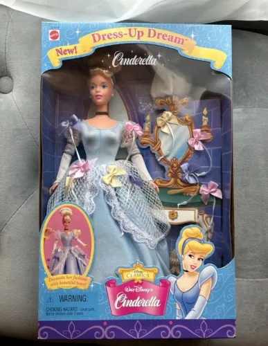 BONECA BARBIE PRINCESA CINDERELA DRESS UP DREAM NOVA NA CAIXA