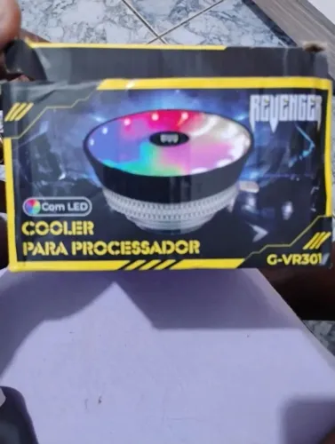 Cooler Para PC RGB 1 Ventoinha - Loja Física
