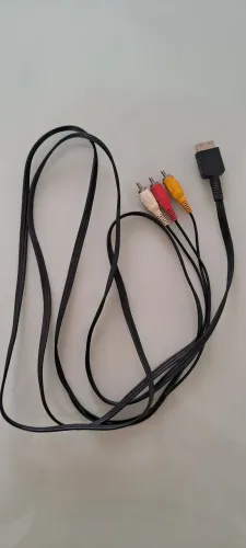 Cabo audio e vídeo Playstation 2 Original 