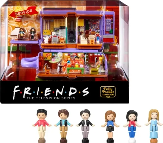 Boneca Bonecas Polly Pocket Conjunto De Brinquedo Estojo Friends - Mattel Lacrado