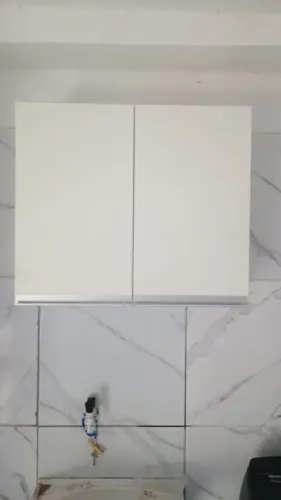 Armário de Parede para Cozinha - Branco - Novo