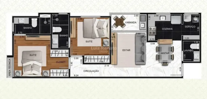 Apartamento à venda no bairro Cidade Nova