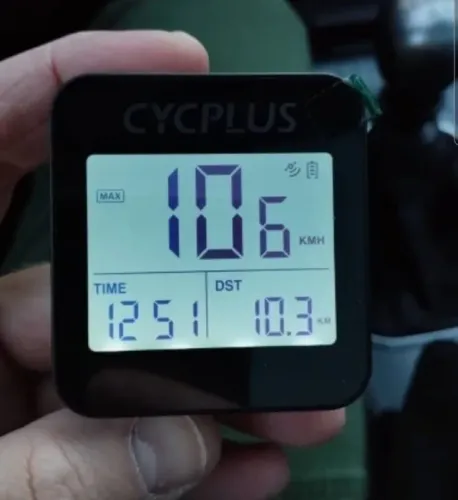 velocimetro Ciclocomputador Gps Cycplus G1/ Bike-Bicicleta Sem Fio/Ipx6 Impermeável