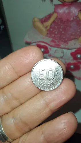 Moeda de 50 belgique