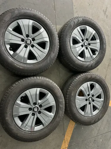 Rodas aro 16 Fiat toro original+ Pneus Pirelli scorpion 
