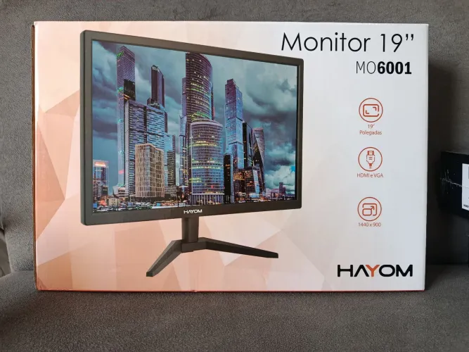 Monitor 19" LED HDMI NOVO LACRADO!!