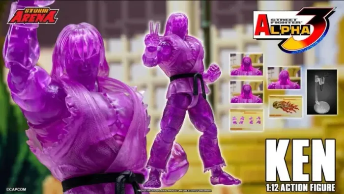 (PRÉ-VENDA) Storm Collectibles Street Fighter Alpha 3 Storm Arena Ken (V-ISM Ver.)