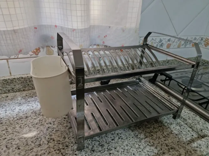 BLACK FRIDAY - Escorredor de louça em aço inox