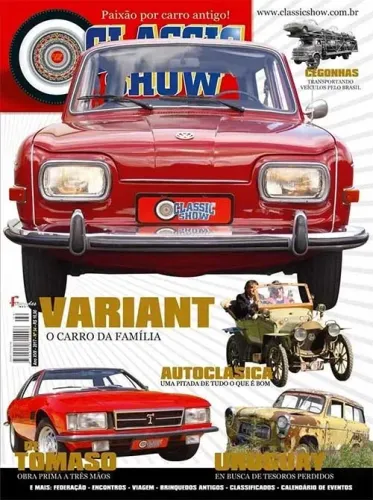 VW Variant 1600 - Revista Classic Show com história 