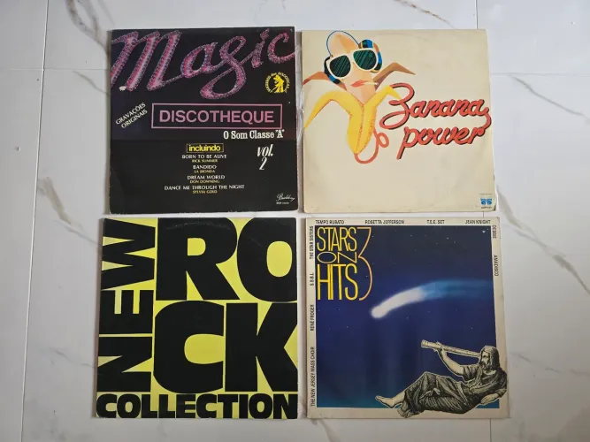 Lote 8 discos de vinil