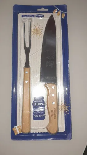 Conjunto Tramontina Hellmanns com garfo e faca