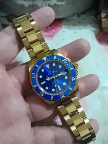 Rolex Submariner Blue Gold