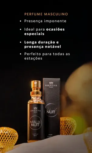 Perfume Masculino Importado Amakha Paris 
