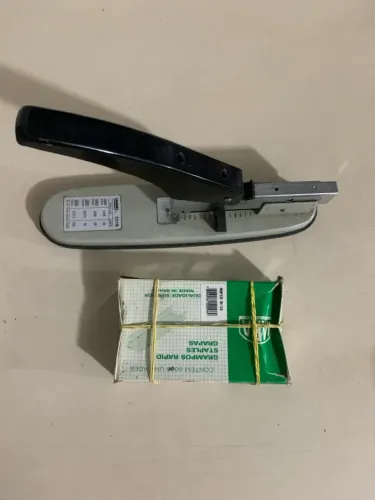 Grampeador papel de mesa profissional 100 folhas
