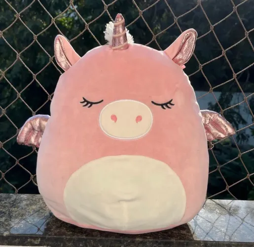 Pelúcia Squishmallows unicórnio