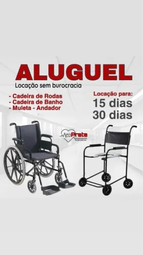 Aluguel Cadeira de rodas